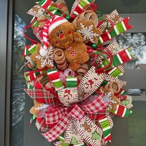 Gingerbread Swag Wreath